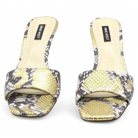 Marina Heeled Slide Sandals - Picture 3 of 6